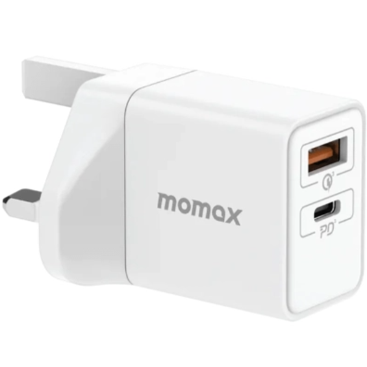 Momax UM56UKW ONEPLUG 25W雙輸出快速充電器 (白色)